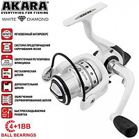 Катушка Akara White Diamond 1000 4+1 bb