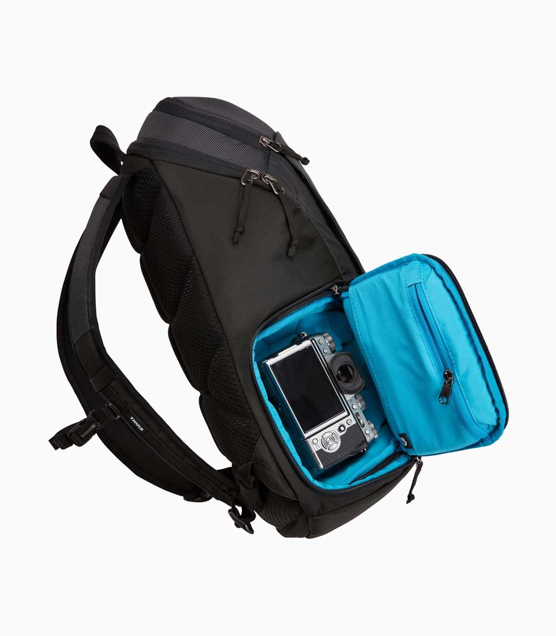 TECB120BLK Рюкзак для фотоаппарата Thule EnRoute Backpack 20L, черный, 3203902 - фото 5 - id-p223349611