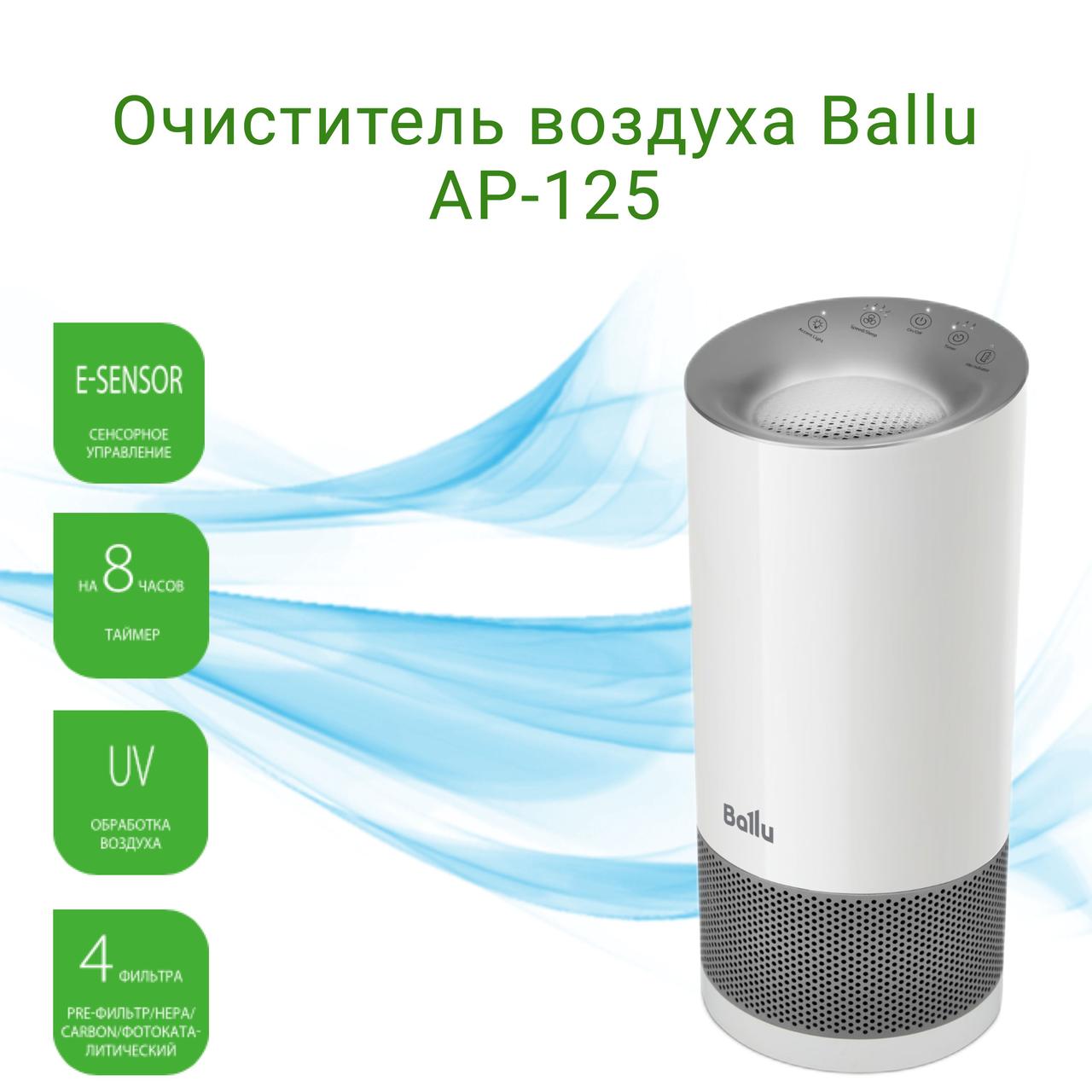 Очиститель воздуха Ballu AP-125 - фото 2 - id-p223351565