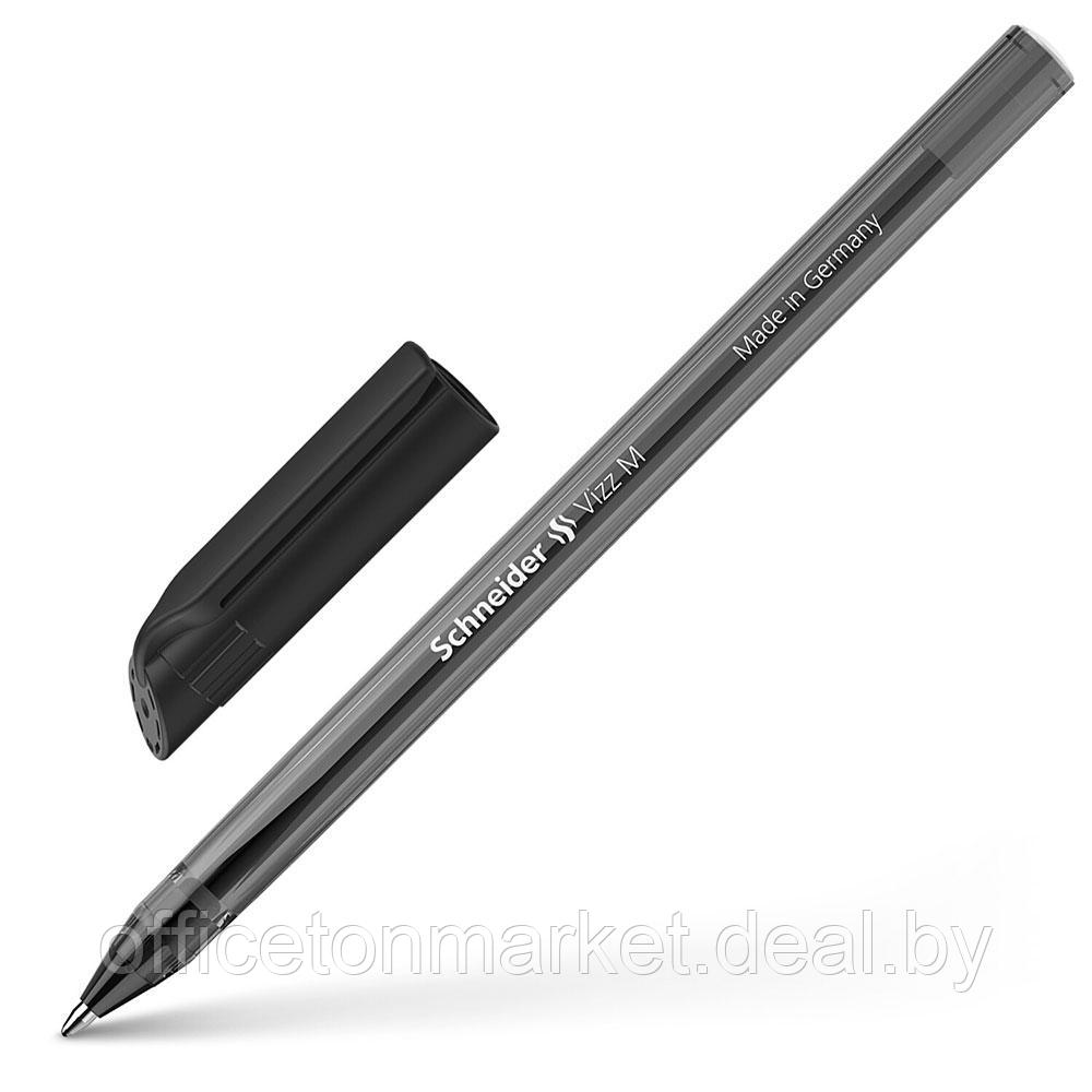 Ручка шариковая "Schneider Vizz M", черный, стерж. черный - фото 1 - id-p222974799