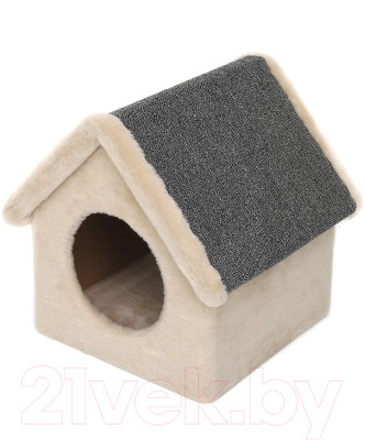 Домик-когтеточка Cat House Будка 0.38 - фото 1 - id-p223355993