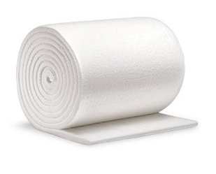 Одеяло огнеупорное толщина 13мм (128 кг/м3) рулон 14,4x0,61м (ceramic blanket) LYTX-1260T