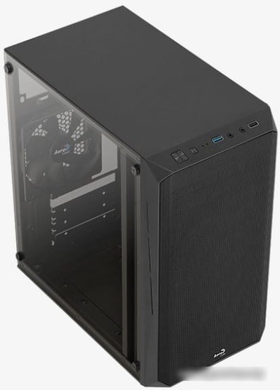 Корпус AeroCool CS-107 CS-107-A-BK-V1 - фото 2 - id-p223356997