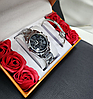 Подарочный набор часы, браслет, мыльные розы, фото 7