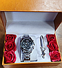 Подарочный набор часы, браслет, мыльные розы, фото 8