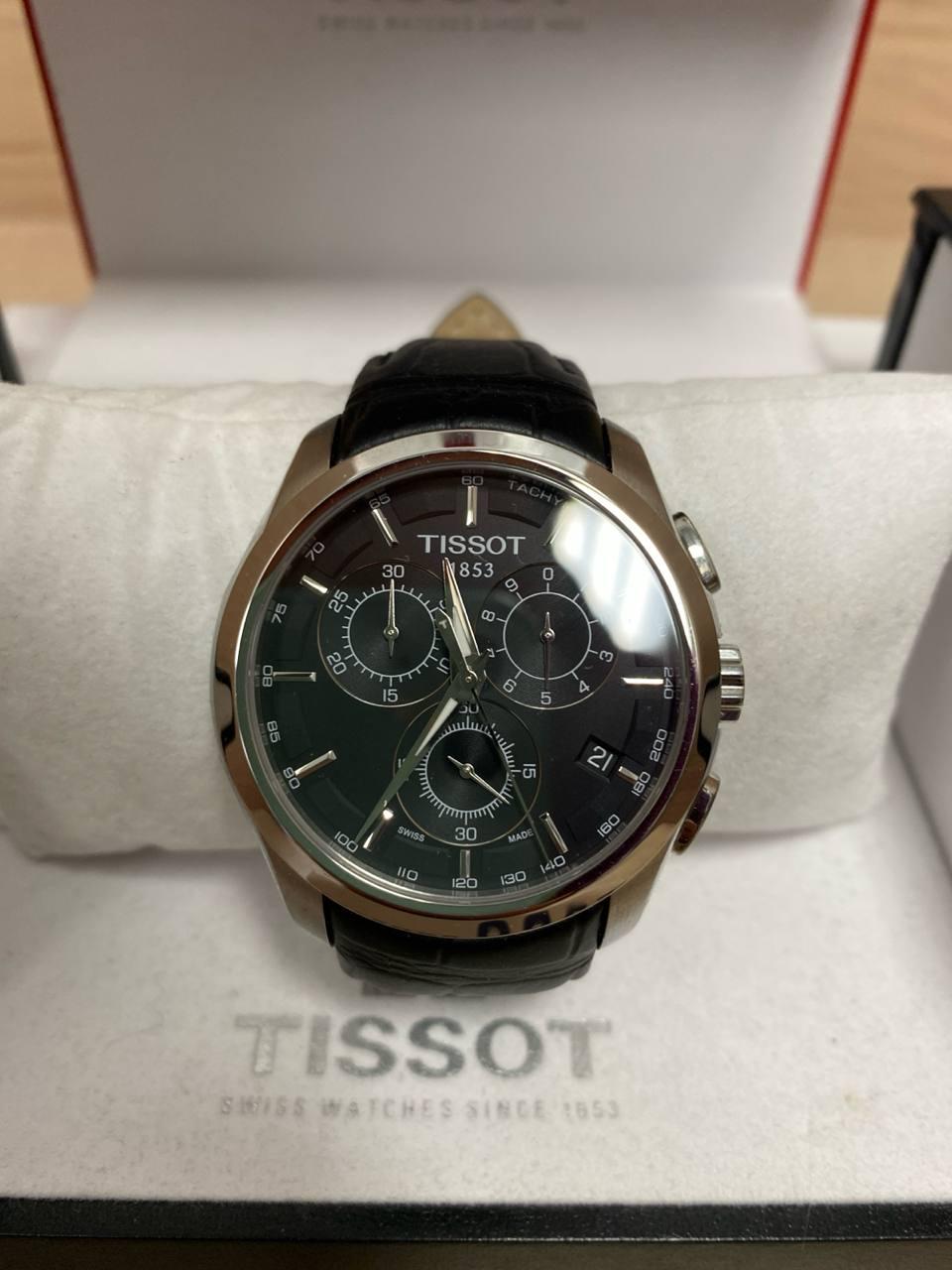 Часы Tissot COUTURIER QUARTZ CHRONOGRAPH (T035.617.16.051.00) (а.85-009299) - фото 2 - id-p223365007