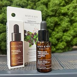 Сыворотка с идебеноном и ежевичным комплексом Mary&May Idebenone + Blackberry Complex Serum, 10мл