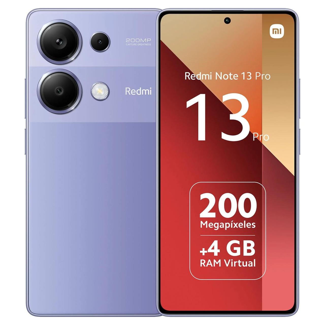 Смартфон Xiaomi Redmi Note 13 Pro 4G 12GB/512GB (Lavender Purple) EU - фото 1 - id-p223372012