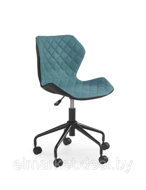 Кресло компьютерное Halmar MATRIX черно/бирюзовый - фото 1 - id-p223366847
