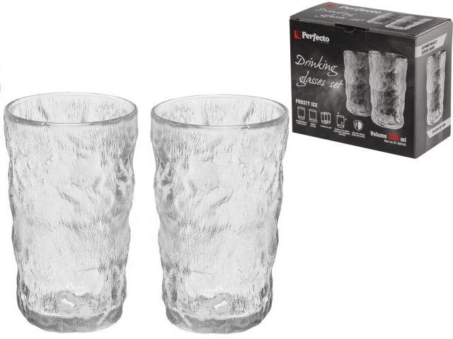 Набор стаканов, 2 шт., 330 мл, серия Frosty Ice, PERFECTO LINEA - фото 1 - id-p221613116