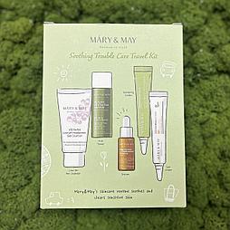 Набор успокаивающий MARY&MAY SOOTHING TROUBLE CARE TRAVEL KIT