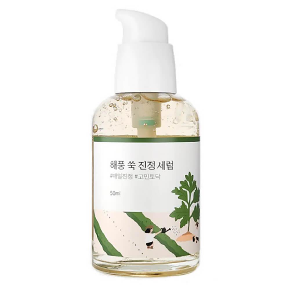 50 мл. Успокаивающая сыворотка с полынью Round Lab Mugwort Calming Serum