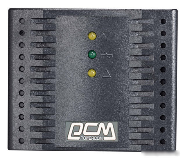 Стабилизатор напряжения Powercom TCA-2000 (черный) - фото 2 - id-p223380237