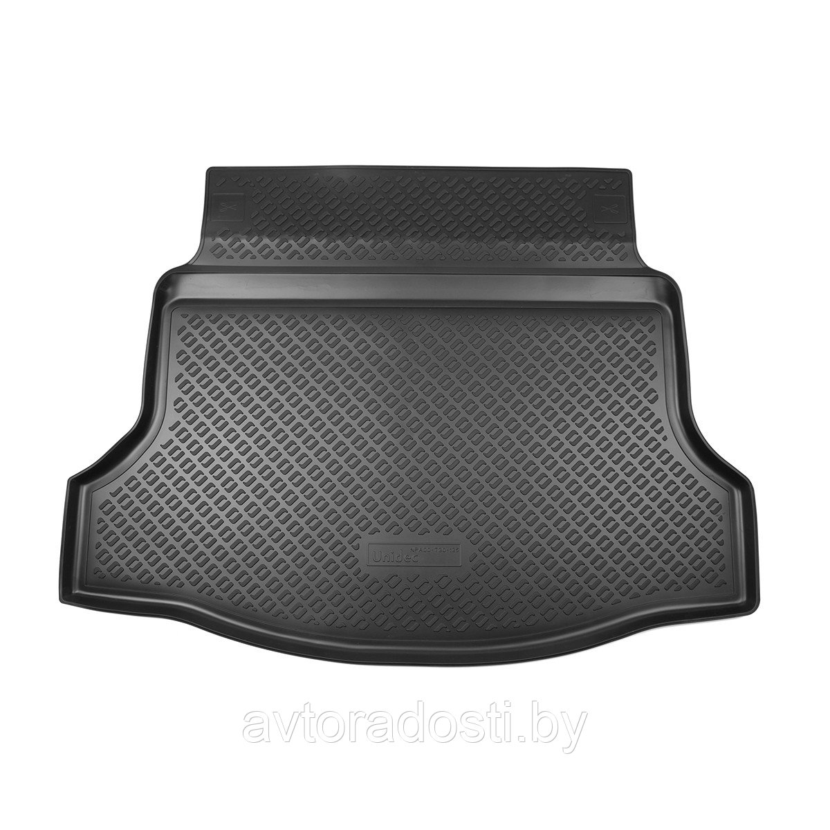 Коврик в багажник для Honda Civic X (2015-) хетчбек / без сабвуфера / Хонда Цивик (Norplast)