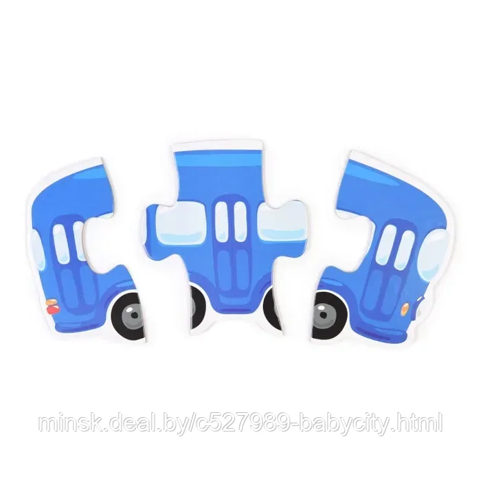 Пазлы контурные "Транспорт" Baby Toys - фото 4 - id-p223381620