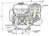 Двигатель STARK GX270 SR(шлицевой вал 25мм,90x90) 9л.с., фото 4