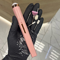 Фреза-ручка на аккумуляторе, розовая