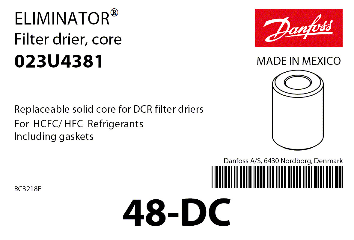 Сменный картридж 48-DС фильтра Danfoss DCR (осушающий/антикислотный) - фото 3 - id-p223382285