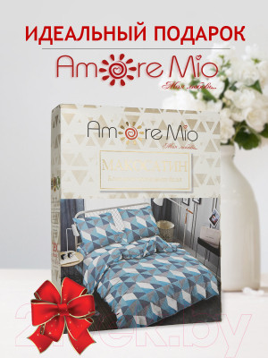 Комплект постельного белья Amore Mio Мако-сатин Factor Микрофибра Евро / 93841 - фото 7 - id-p223382278