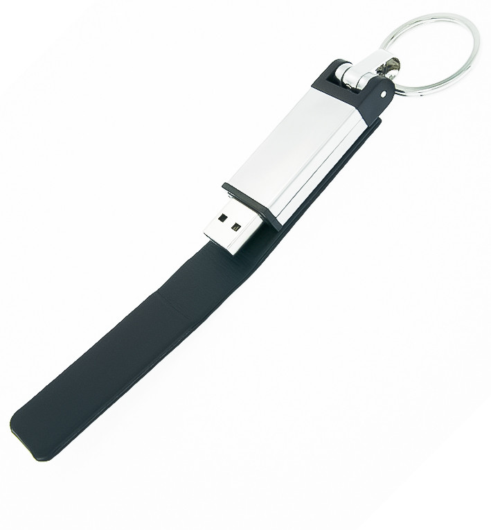 Оптом Флеш накопитель USB 2.0 Verona в кожаном чехле 16GB - фото 2 - id-p223383078