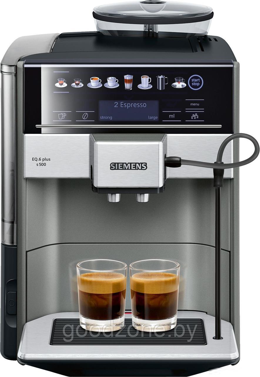 Эспрессо кофемашина Siemens EQ.6 plus s500 TE655203RW - фото 1 - id-p223383418
