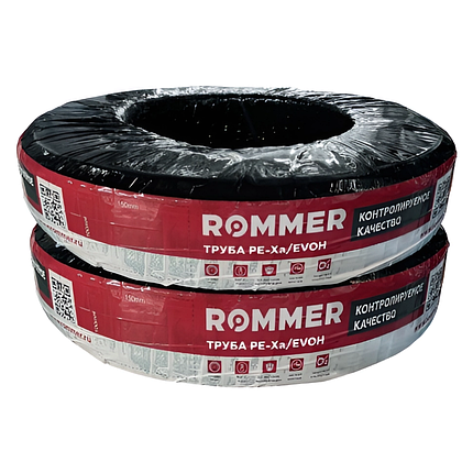 Труба из сшитого полиэтилена ROMMER PE-Xa/EVOH 25х3,5 (50 м), фото 2