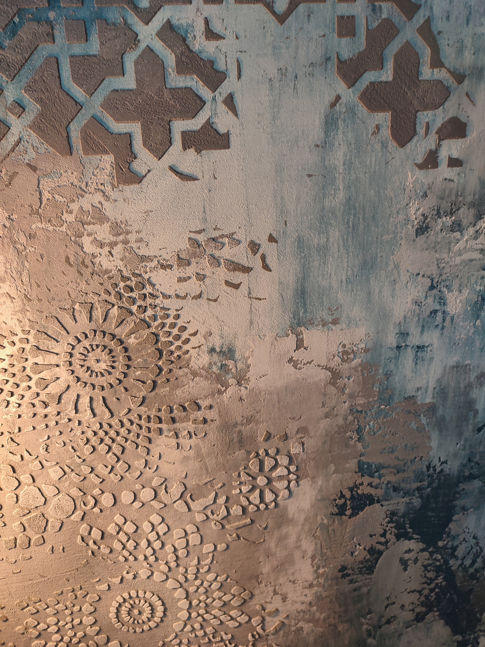 Трафарет для стен "Арабский узор-3"/600х600мм/0,7мм/для декора и творчества/дизайн своими руками - фото 9 - id-p180665277