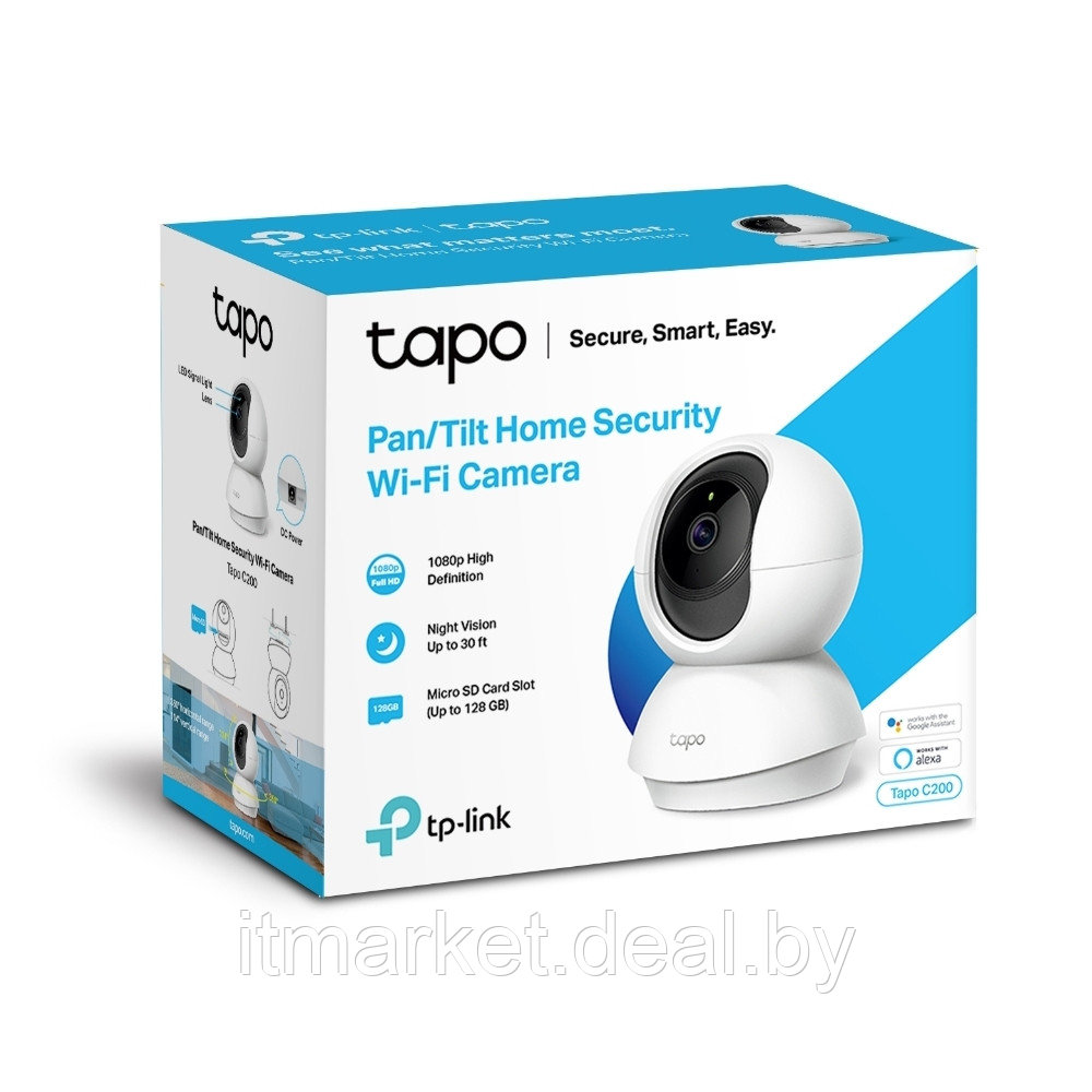 IP-камера TP-Link Tapo C200 (видеоняня) - фото 2 - id-p223382998