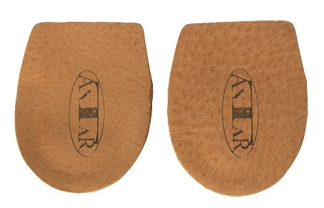 Подпяточники ортопедические кожаные на латексном основании мужские, AT53505 - фото 1 - id-p194555307