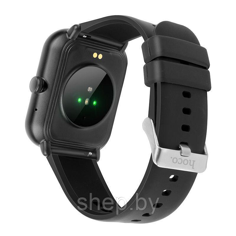 Смарт-часы спортивные Hoco Y3 Pro (Call Version) цвет: черный NEW 2024 !!! - фото 2 - id-p223385522