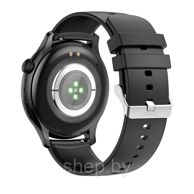 Смарт-часы спортивные Hoco Y10 Pro AMOLED (Call Version) цвет: черный, серебро NEW 2024 !!! - фото 4 - id-p223385666