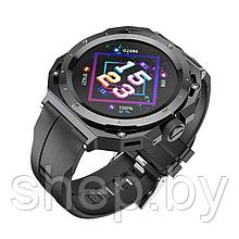 Смарт-часы спортивные Hoco Y14 (Call Version) цвет: черный  NEW 2024 !!!