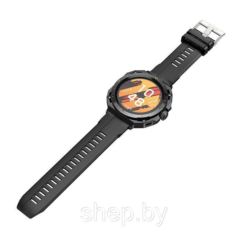 Смарт-часы спортивные Hoco Y14 (Call Version) цвет: черный NEW 2024 !!! - фото 3 - id-p223385730