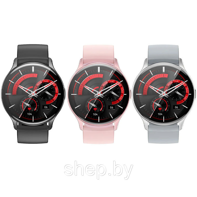 Смарт-часы спортивные Hoco Y15 AMOLED (Call Version) цвет: черный, серебро, розовый NEW 2024 !!! - фото 4 - id-p223385860