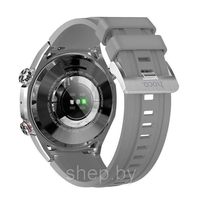 Смарт-часы спортивные Hoco Y16 (Call Version) цвет: черный, серебро NEW 2024 !!! - фото 4 - id-p223385880