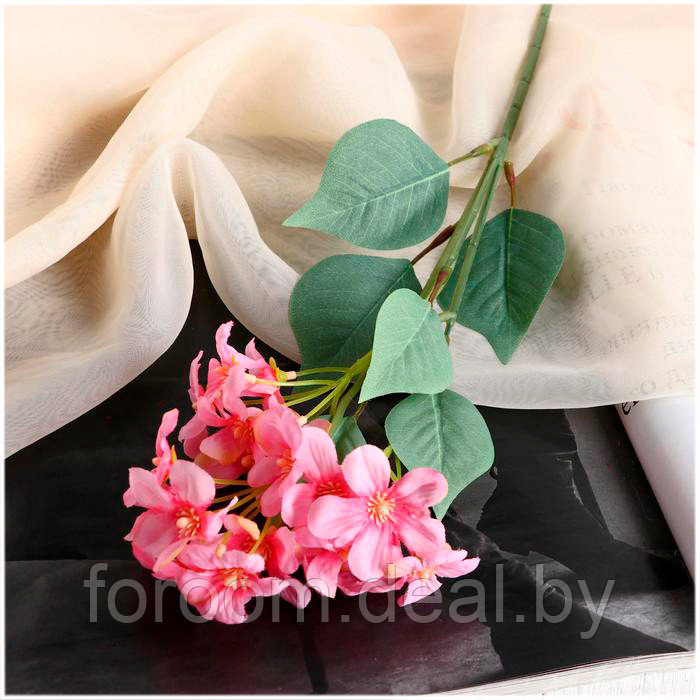 Цветок искусственный "Цветки сакуры розовые" 43 см СимаГлобал 5202015 - фото 1 - id-p223385598
