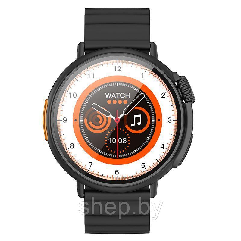 Смарт-часы спортивные Hoco Y18 (Call Version) цвет: черный, золото NEW 2024 !!! - фото 2 - id-p223385961
