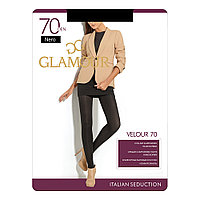 Колготки женские 70den, nero, 4 (L) Glamour Velour 7012