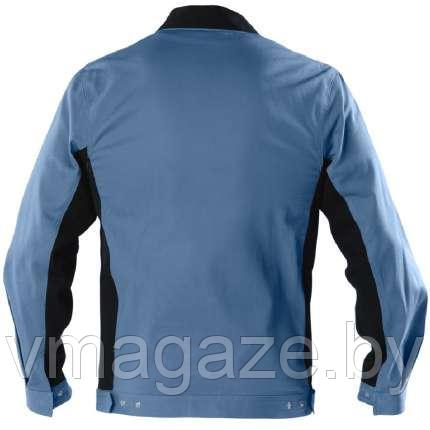 Рабочая куртка, мужская (цвет серый с черным) - фото 4 - id-p176842992