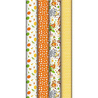 Бумага декоративная в рулоне "Safari", 2x0.7 м, ассорти