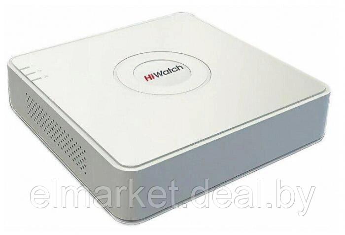 Видеорегистратор IP HiWatch DS-N204P (C) белый, 4 канала