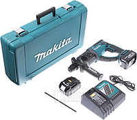 Аккум. перфоратор MAKITA DHR 202 RFE в чем. (18.0 В, 2 акк., 3.0 А/ч Li-Ion, 1.9 Дж, вес 3.5 кг,)