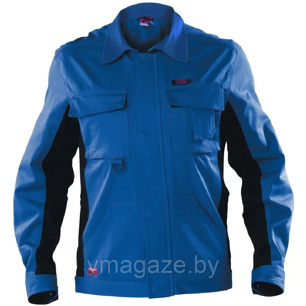 Рабочая куртка,летняя мужская Спец-Авангард (цвет васильковый с черным) - фото 2 - id-p223386824