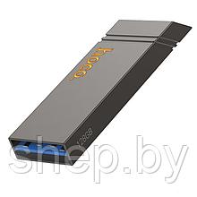 USB флэш-диск Hoco 128Gb UD13 USB 3.2 цвет: металлик
