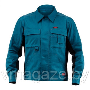 Куртка рабочая, мужская летняя Спец-Авангард (цвет бирюзовый с черным)