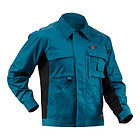 Куртка рабочая, мужская летняя Спец-Авангард (цвет бирюзовый с черным), фото 5