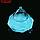 Барометр - штормгласс "Кристал" 8х10см, голубой, фото 2