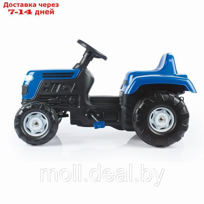 Трактор педальный DOLU Ranchero, клаксон, цвет синий 8045 - фото 2 - id-p223339771