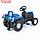Трактор педальный DOLU Ranchero, клаксон, цвет синий 8045, фото 3