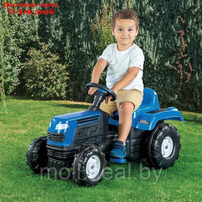 Трактор педальный DOLU Ranchero, клаксон, цвет синий 8045 - фото 6 - id-p223339771